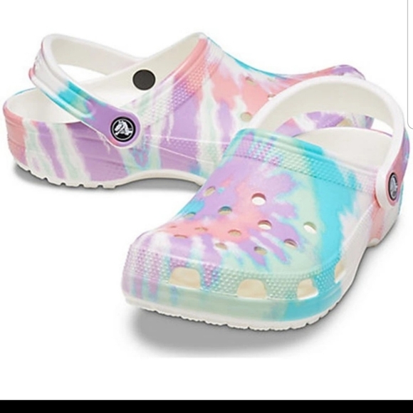 CROCS Shoes - SALE💥Classic Tye Dye Graphic Clog